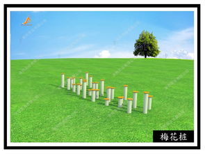 地面拓展器材梅花樁 團(tuán)隊(duì)協(xié)作與平衡藝術(shù)的考驗(yàn)